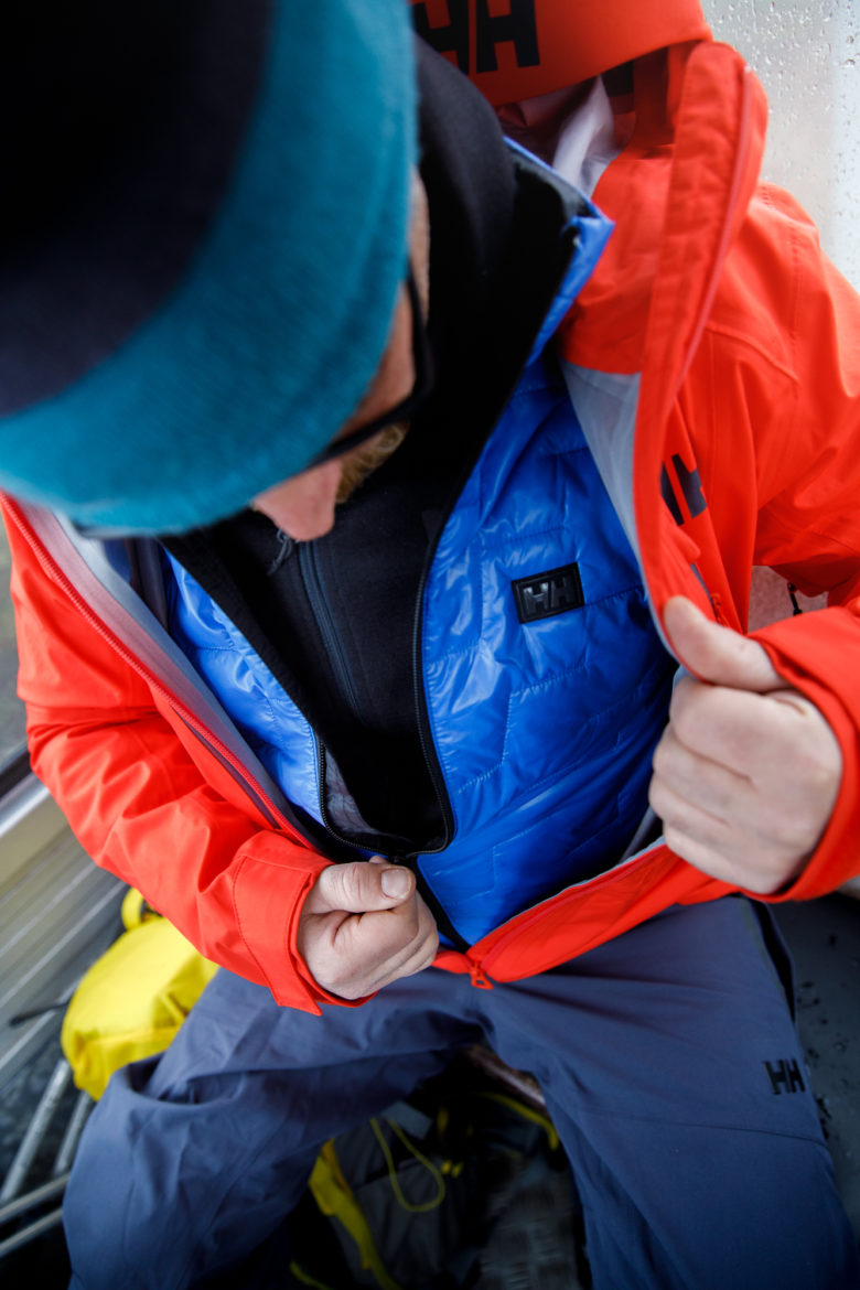 Commercial Photography Coast Mountain Guides Helly Hansen