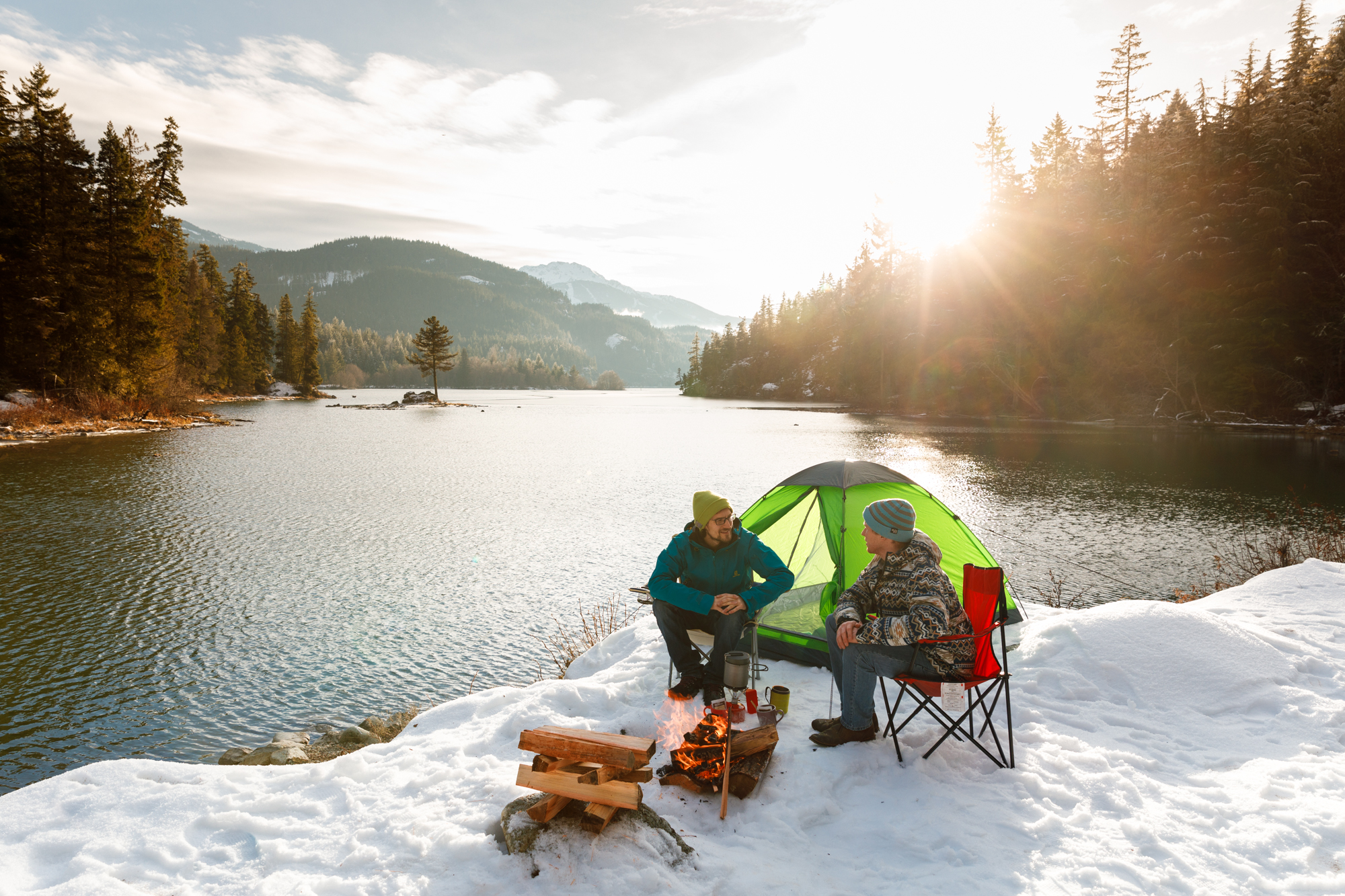 Craig Barker Photography - TD Bank - Winter Camping - Whistler