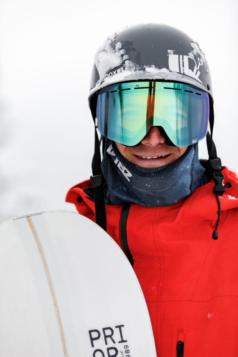 Commercial Photography Prior Skis & Snowboard Product and Action
