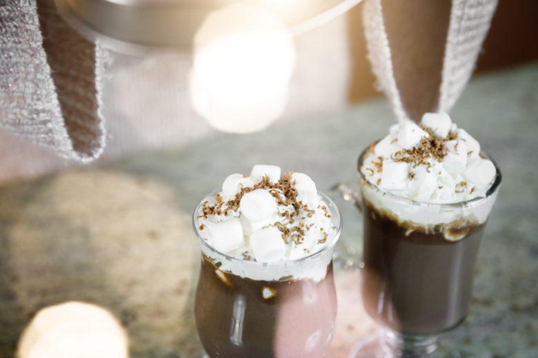 Cannabis Infused Hot Chocolate Lifestyle Photography